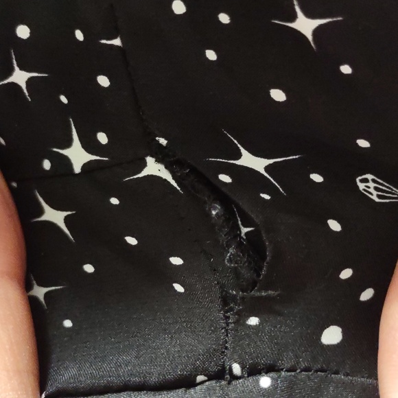 NWT Frame Large 100% Silk Celestial Star Diamond Ruffle Tiered Dress *Flawed* - Picture 13 of 16